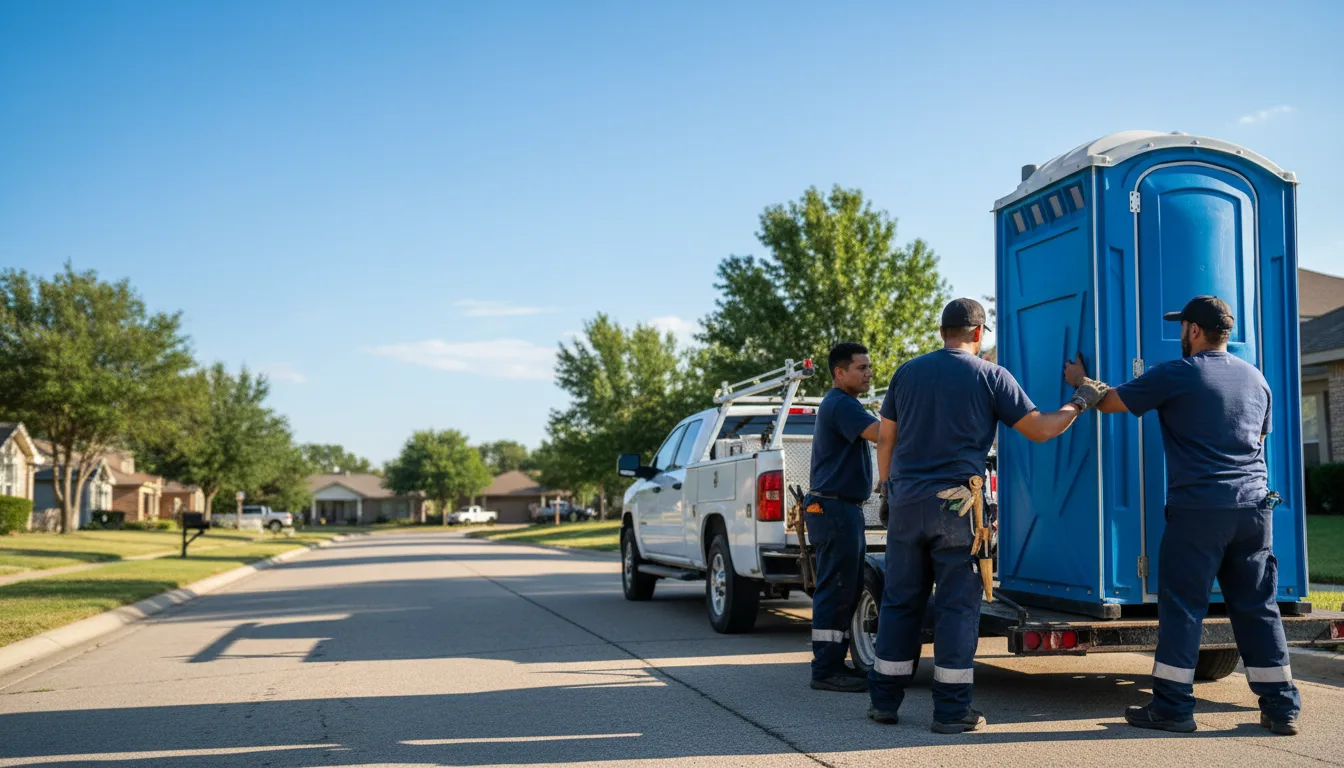 Portable Toilet Rental in Auburn, IL near me